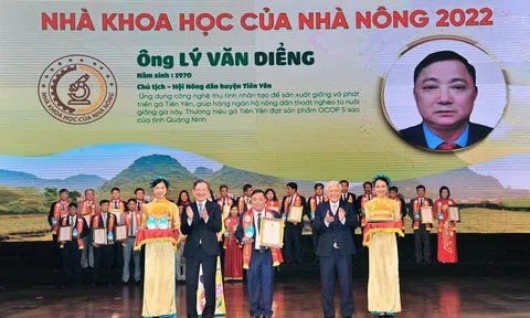 Tôn vinh 56 “Nhà khoa học của nhà nông” năm 2024