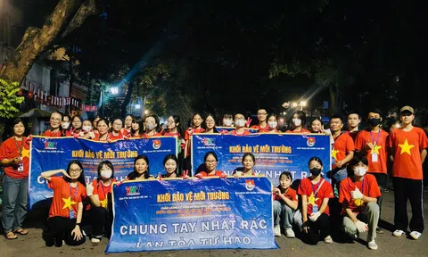 Lan tỏa tinh thần sống xanh: Cộng đồng tình nguyện Việt Nam (VNV) góp sức giữ cho Thủ đô Hà Nội xanh - sạch - đẹp