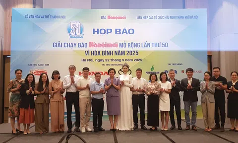 Chung kết Giải chạy Báo Hà Nội Mới mở rộng lần thứ 50 - Vì hòa bình năm 2025