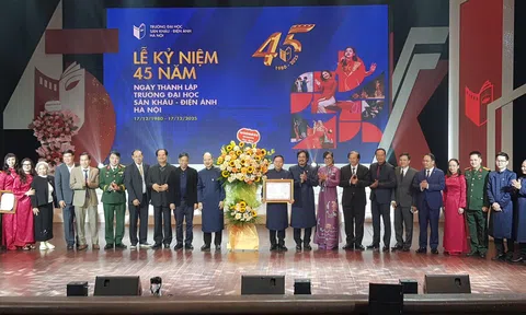 Lễ kỷ niệm 45 năm ngày thành lập Trường Đại học Sân khấu – Điện ảnh Hà Nội (1980 – 2025)