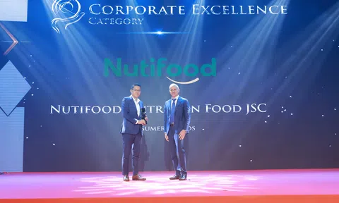 Nutifood hai năm liên tiếp được vinh danh 4 giải thưởng lớn của châu Á