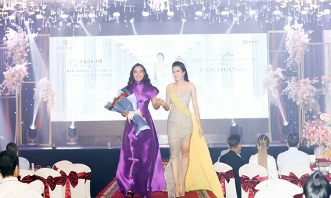 Á hậu Lan Hương khoe nhan sắc kiêu sa trong đêm dạ tiệc Thanks Party