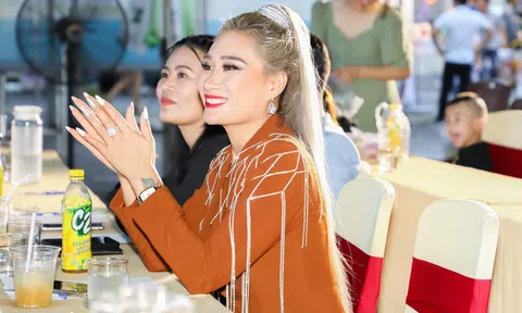 Hoa hậu thiện nguyện Trịnh Lan Trinh làm giám khảo ngày hội Gia đình Việt – Nơi hạnh phúc đong đầy