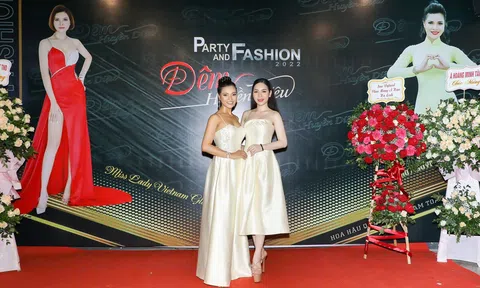 Á hậu Khánh Hòa xinh đẹp trong sự kiện Party and Fashion "Đêm huyền diệu"