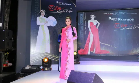 Á hậu Hà Linh thăng hạng nhan sắc trong sự kiện Party and Fashion "Đêm huyền diệu"