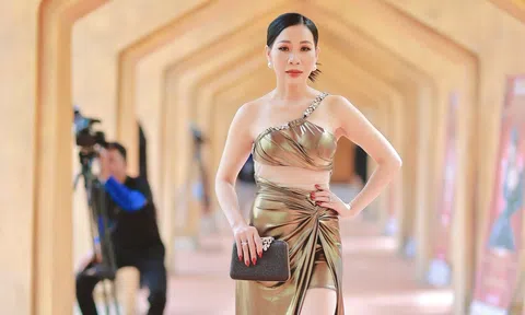 Hậu đăng quang, Á hoàng Kim Âm xuất hiện đầy quyến rũ tại Bà Nà Hills