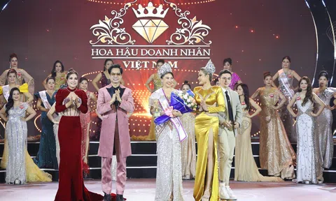 Doanh nhân Phạm Thị Minh Phi đăng quang Hoa hậu thiện nguyện cuộc thi Hoa hậu Doanh nhân Việt Nam 2022