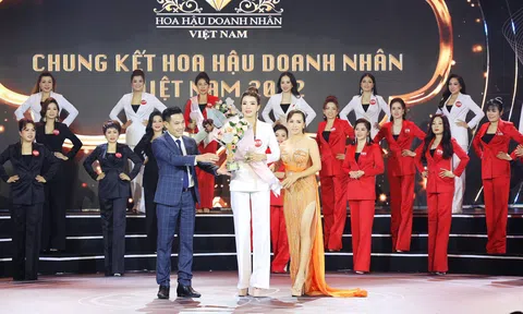 Doanh nhân Cao Thị Hồng Vân xuất sắc đạt danh hiệu Người đẹp tài năng cuộc thi HHDN Việt Nam 2022
