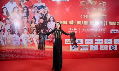 Á hoàng Võ Lý Sang nhan sắc lên hương góp mặt tại Chung kết HHDN Việt Nam 2022