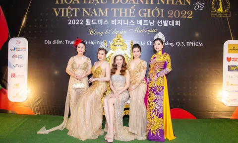 Đêm thanks party hoành tráng của Hoa hậu Doanh nhân Việt Nam Thế giới 2022
