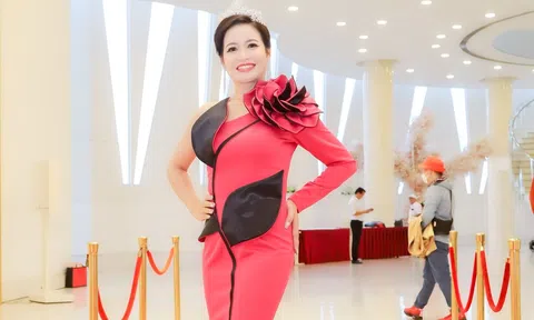 Á hậu Vũ Thị Xuyến góp mặt tại buổi casting HHTHVN 2022