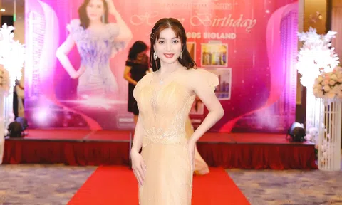 Á hậu Tống Thị Kim Oanh hóa “nữ thần” trong lần xuất hiện mới nhất