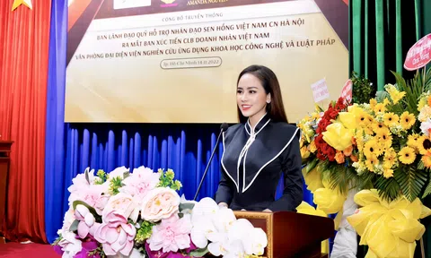 Á hậu Lê Thị Hồng Thắm chính thức trở thành Chủ tịch chi hội thẩm mỹ Đồng Nai