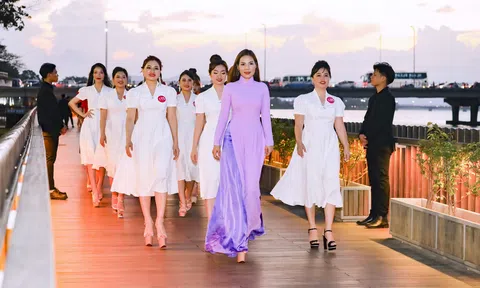 NTK Thân Hoàng Bích Thủy mang các thiết kế tôn vinh vẻ đẹp người phụ nữ Việt đến với Hoa hậu Doanh nhân Châu Á Việt Nam 2022