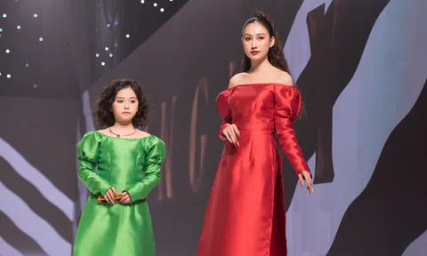 Hoa hậu Đoàn Hồng Trang diễn vedette hai BST của NTK Phương Hồ tại Búp Bê show mùa thứ 2