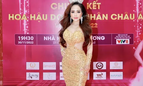 Á hậu Lê Thị Hồng Thắm – Giám khảo quyền lực chung kết Hoa hậu Doanh nhân Châu Á Việt Nam 2022