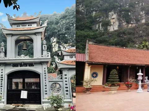 Ninh Bình: Chùa Duyên Ninh nghìn năm tuổi thu hút du khách chiêm bái đầu năm mới