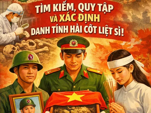 Dự án “Sáng kiến tìm kiếm người Việt Nam mất tích trong chiến tranh” sẽ đồng hành với “Chiến dịch 500 ngày đêm đẩy mạnh tìm kiếm, quy tập và xác định danh tính hài cốt liệt sĩ”
