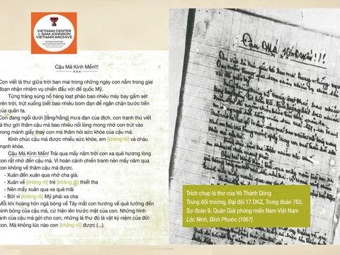 Một lá thư viết đã gần 60 năm, nhưng người nhận vẫn chưa được đọc!