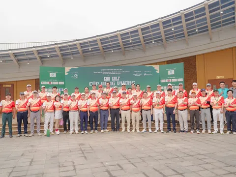 Phú Thọ: Khởi tranh giải Golf cúp Hùng Vương "Hào khí Văn Lang"