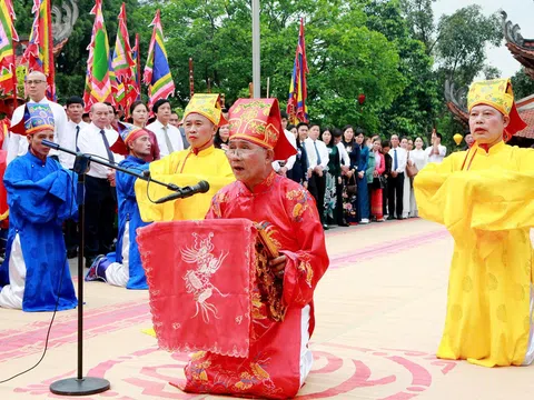 Phú Thọ: Biết ơn sâu sắc Đức Quốc Tổ Lạc Long Quân.và Mẹ Âu Cơ