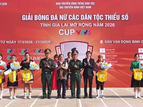 Giải Bóng đá nữ các dân tộc thiểu số tỉnh Gia Lai mở rộng là sân chơi để tăng cường tình đoàn kết