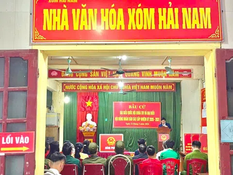 Nghệ An: Gần 100% cử tri tham gia bầu cử