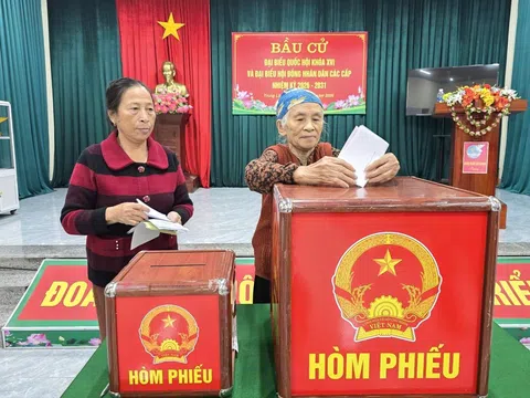 Nghệ An: Không khí phấn khởi trong ngày bầu cử đại biểu Quốc hội và HĐND các cấp