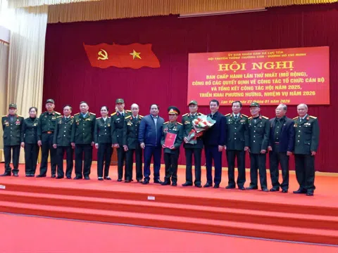 Lào Cai: Hoạt động Hội truyền thống Trường Sơn xã Lục Yên