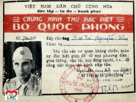 Đại tá Nguyễn Dân và Chúng minh thư đặc biệt