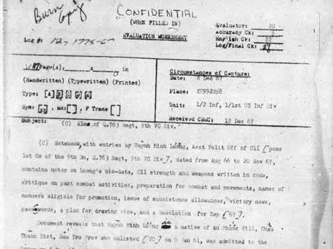 Hồ sơ số 01/2026: Ai biết thông tin về các liệt sĩ (hoặc CCB) Huỳnh Minh Lương, Võ Văn Lợi, Nguyễn Hữu Lầu… từng tham chiến tại Lộc Ninh năm 1967?