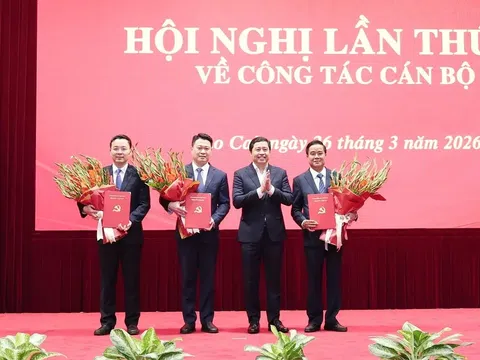 Ông Nguyễn Thế Phước được bầu làm Phó Bí thư Tỉnh ủy Lào Cai