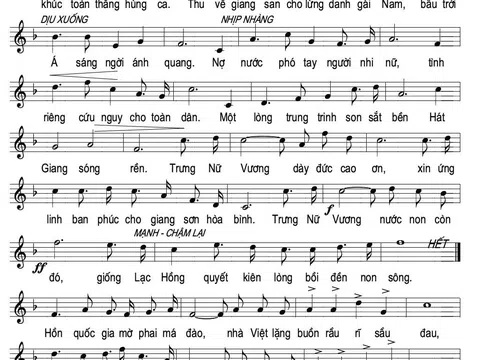 Tưởng nhớ Hai Bà Trưng - Những bài sử ca bất hủ