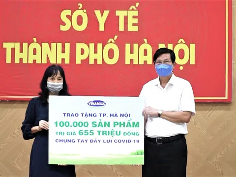 Vinamilk tiếp sức gần 200.000 sản phẩm cho lực lượng y tế và người dân tại các “điểm nóng” về dịch Covid - 19