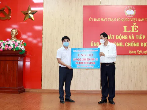 Quảng Ngãi: Phát động và tiếp nhận gần 32 tỷ đồng ủng hộ phòng, chống dịch covid-19