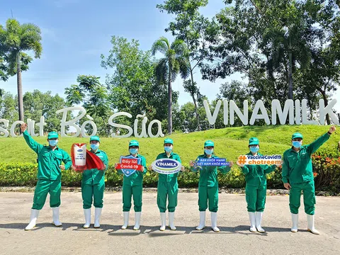 Vinamilk khởi động chiến dịch “Bạn khỏe mạnh, Việt Nam khỏe mạnh” nâng cao sức khỏe cộng đồng và ủng hộ Vaccine phòng Covid-19 cho trẻ em