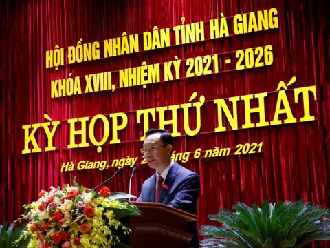 Hà Giang: Chủ tịch HĐND, Chủ tịch UBND tỉnh tái đắc cử nhiệm kỳ mới