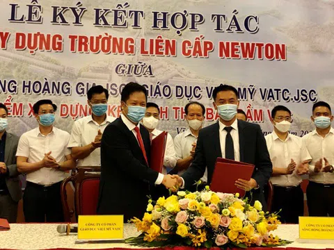 Vĩnh Phúc: Hợp tác xây dựng trường liên cấp Newton