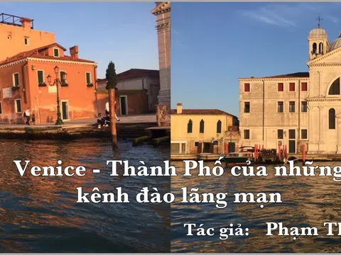 Venice - thành phố của những kênh đào lãng mạn!