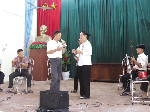 Bắc Ninh: Đam mê nghệ thuật chèo ở Phú Hòa