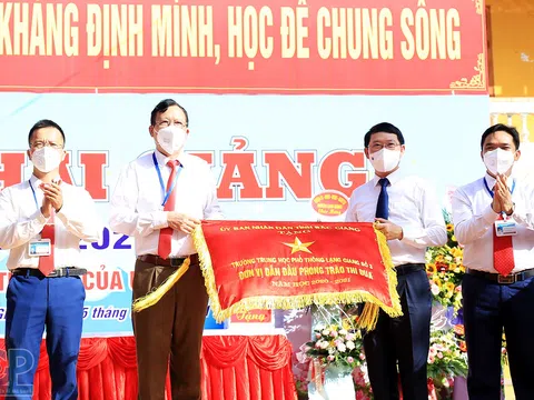 Bắc Giang: Trường THPT Lạng Giang số 3 bước vào năm học mới