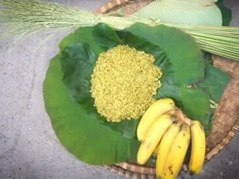 Cốm và thu Hà Nội