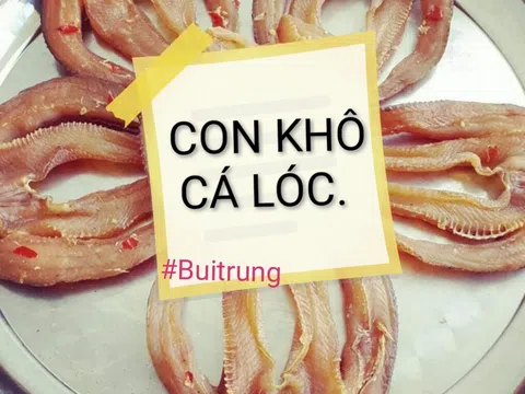 Con khô cá lóc