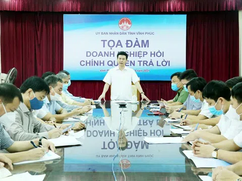 Vĩnh Phúc: Tạo điều kiện thuận lợi nhất cho doanh nghiệp vượt qua khó khăn do ảnh hưởng của đại dịch