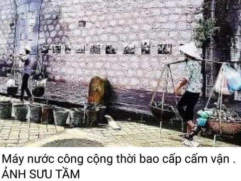 Nước máy và máy nước  Hà Nội