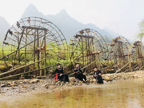 Cọn nước - Sản phẩm sáng tạo độc đáo của đồng bào Tày ở Tuyên Quang