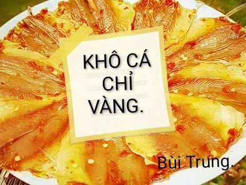 Khô cá chỉ vàng