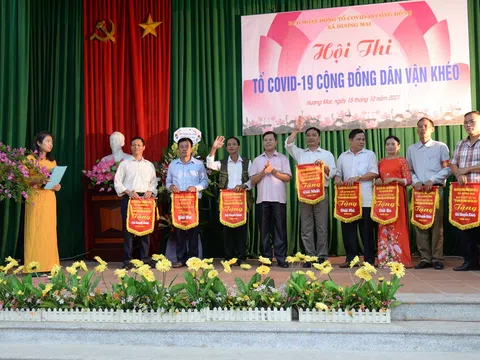 Bắc Giang: Xã Hương Mai (Việt Yên) thi Tổ Covid-19 cộng đồng “Dân vận khéo”