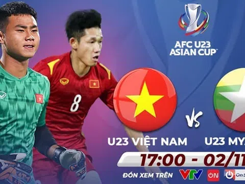 Vòng loại U23 Châu Á 2022: U23 VN vs U23 Myanmar