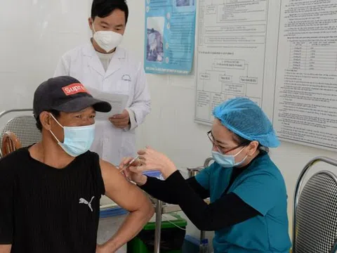 Bắc Giang: Xã Nghĩa Trung (Việt Yên) tiêm bao phủ vắc xin phòng COVID-19